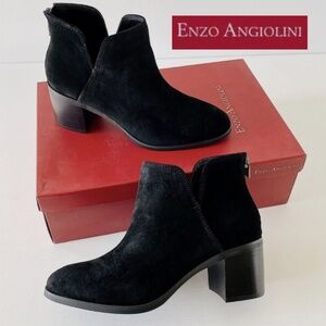 Enzo Angiolini black ankle bootie, 8.5,  G1283